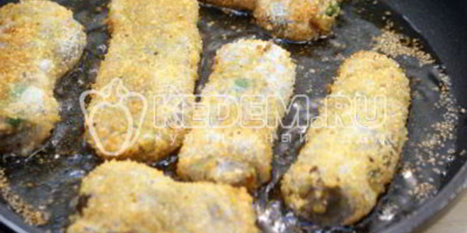 Рецепт рисовые блинчики с грибами