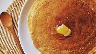 Рецепт Ржаные блины на кефире с корицей и медом