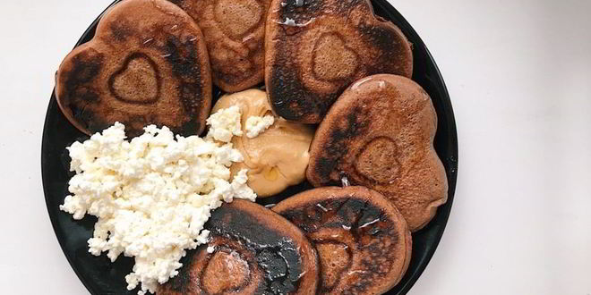 Рецепт шоколадные панкейки