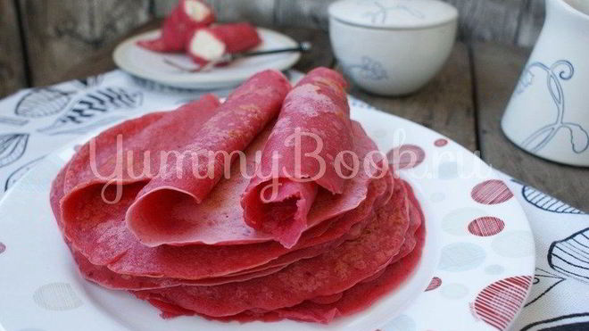 Рецепт Свекольные блины