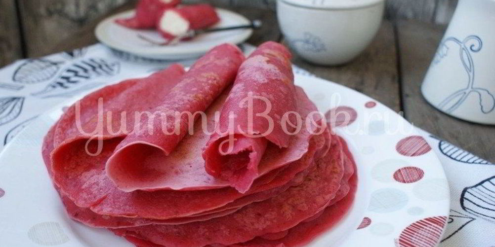 Как приготовить свекольные блины