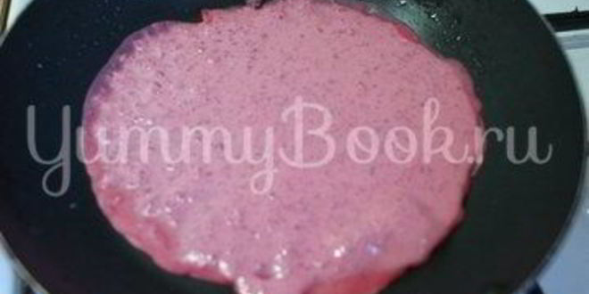 Рецепт свекольные блины