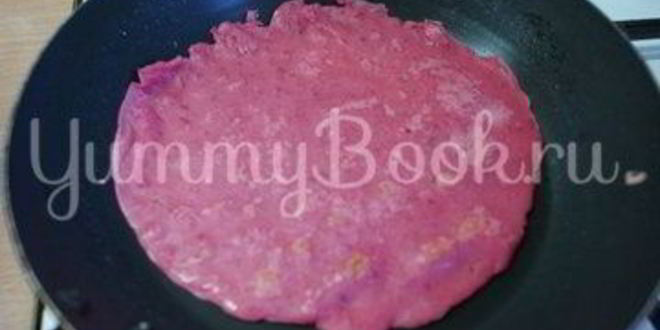 Рецепт свекольные блины