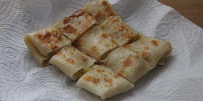 Рецепт тайские блинчики с бананом и яйцом