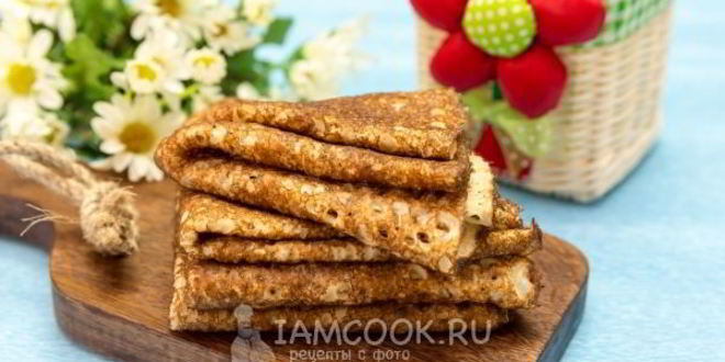 Рецепт тонкие ажурные блины на молоке