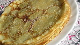 Рецепт Тонкие блинчики на сыворотке