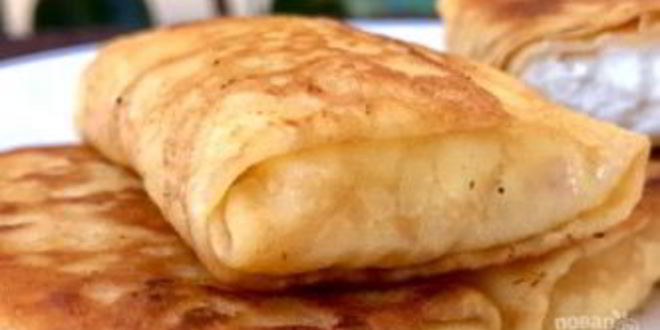 Рецепт вкусные налистники с творогом