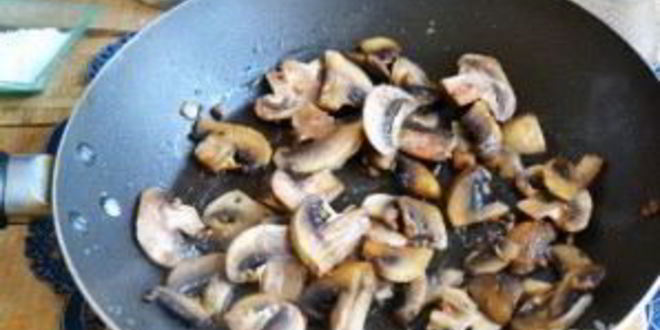 Рецепт запеченные блины с курицей и шампиньонами