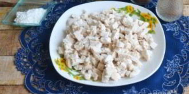 Рецепт запеченные блины с курицей и шампиньонами