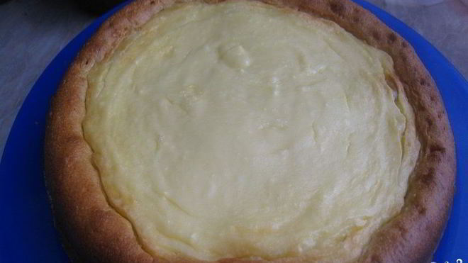 Рецепт Большая ватрушка с творогом