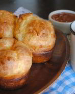 Булочки из блинного теста