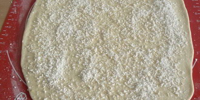 Рецепт булочки с кокосовой стружкой