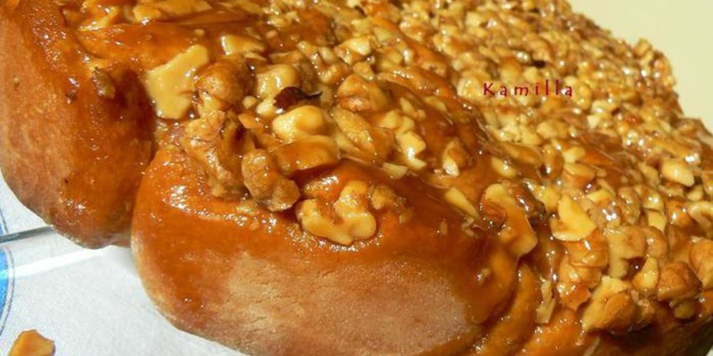 Как приготовить булочки с корицей и грецкими орехами
