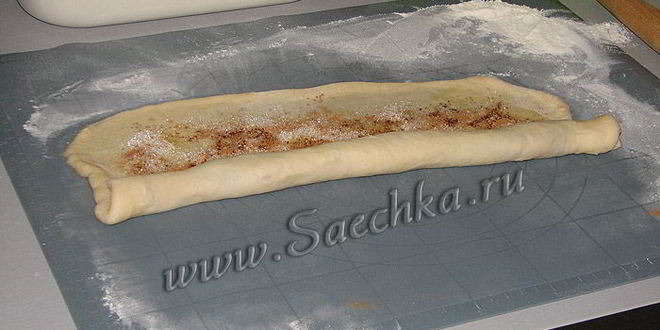 Рецепт булочки с корицей в виде розочек