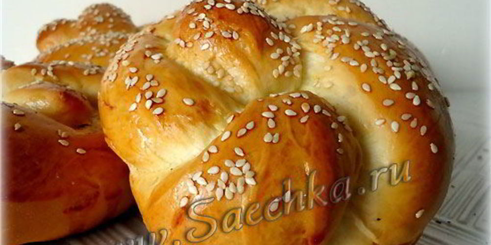 Как приготовить булочки с кунжутом