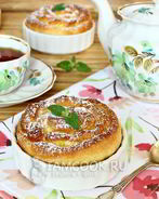 Булочки с лимонной начинкой