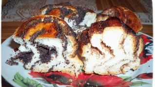 Рецепт Булочки с маком и с корицей