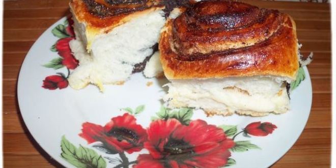 Рецепт булочки с маком и с корицей