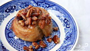 Рецепт Булочки с орехами и изюмом