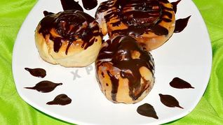 Рецепт Булочки с шоколадом Синабон