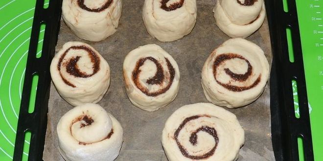 Рецепт булочки с шоколадом синабон