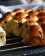 Булочки с шоколадом