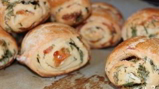 Рецепт Булочки с зеленью