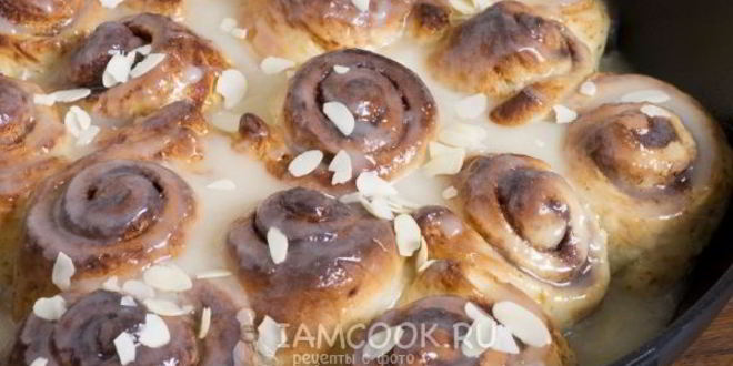 Рецепт булочки синабон с корицей