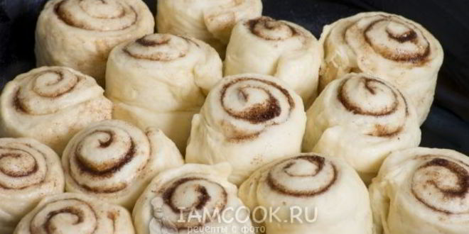 Рецепт булочки синабон с корицей