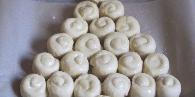 Рецепт булочки ванильные елочка