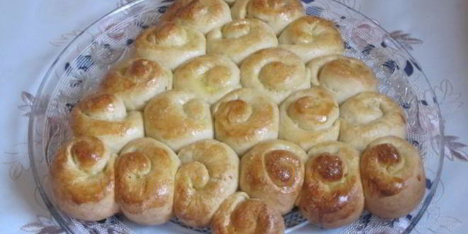 Рецепт булочки ванильные елочка