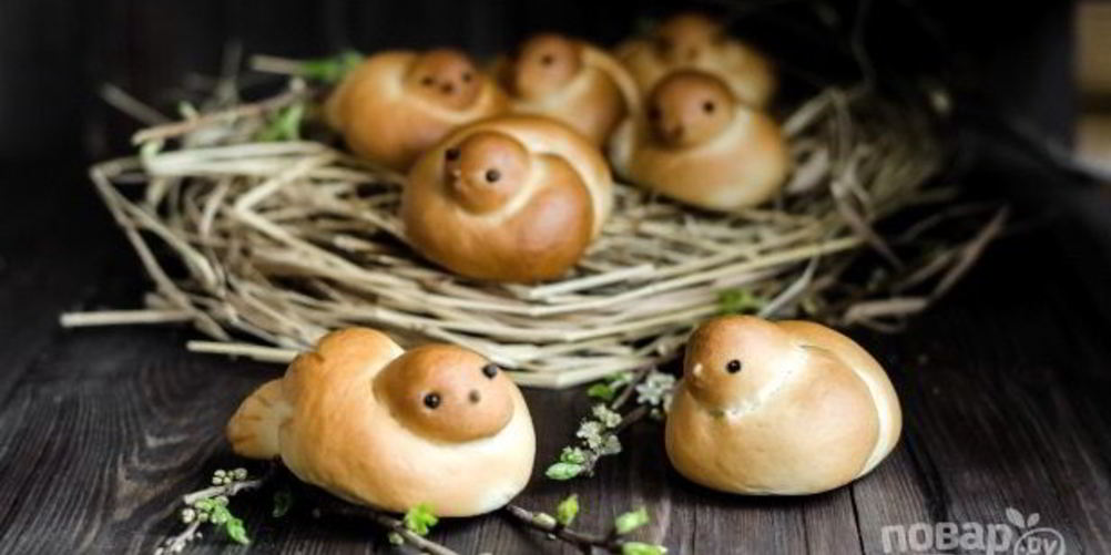 Как приготовить булочки жаворонки