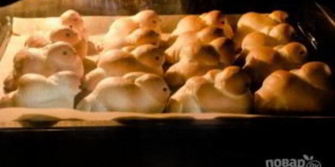 Рецепт булочки жаворонки