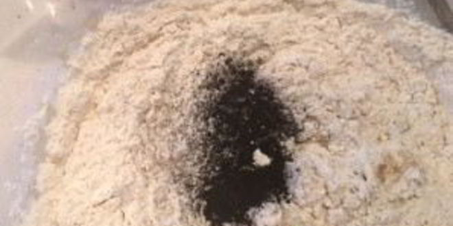 Рецепт черные булочки