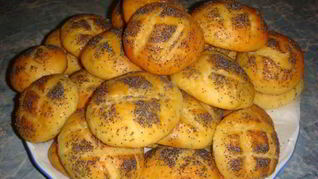 Рецепт Чесночные булочки с маком