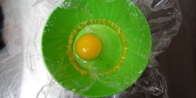 Рецепт круассан с яйцом пашот