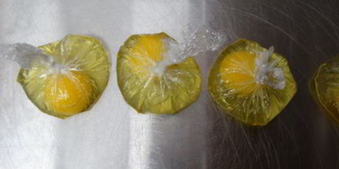 Рецепт круассан с яйцом пашот