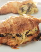 Круассаны с омлетом Аньес Сорель