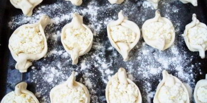 Рецепт лимонные ватрушки на слоеном тесте