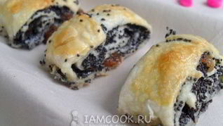 Рецепт Маленькие булочки с маком