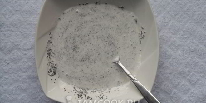 Рецепт маленькие булочки с маком