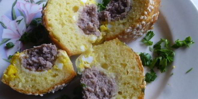 Рецепт мясные булочки