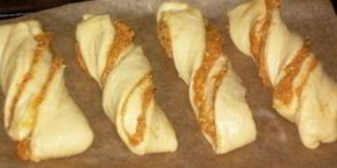 Рецепт ореховые булочки на молоке