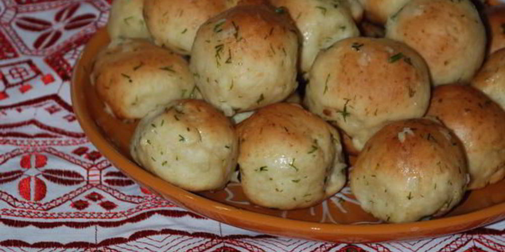 Рецепт пампушки чесночные
