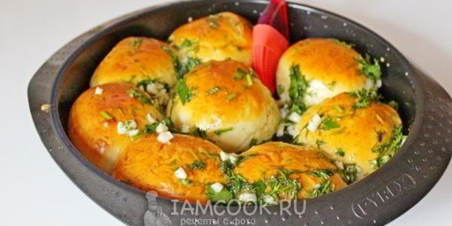 Рецепт пампушки чесночные