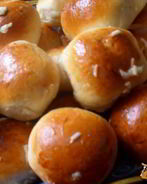 Пампушки с чесноком