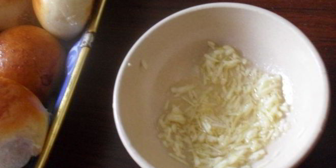 Рецепт пампушки с чесноком