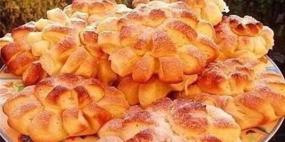 Как приготовить плюшки хризантема с корицей