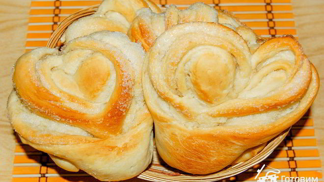 Рецепт Плюшки постные