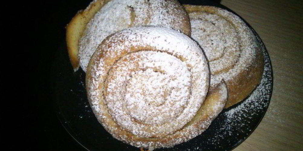 Рецепт плюшки иза дрожжевого теста